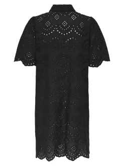 Only Kleider*ONLVALAIS S/S DRESS WVN NOOS Black