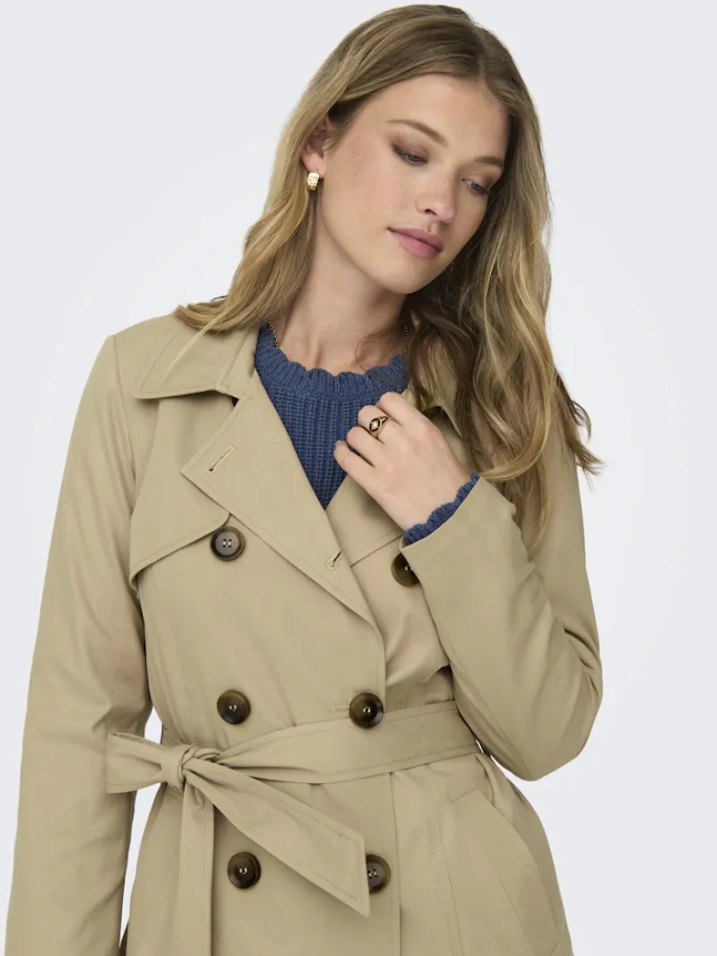 Only Jacken*ONLVALERIE TRENCHCOAT OTW NOOS ginger root
