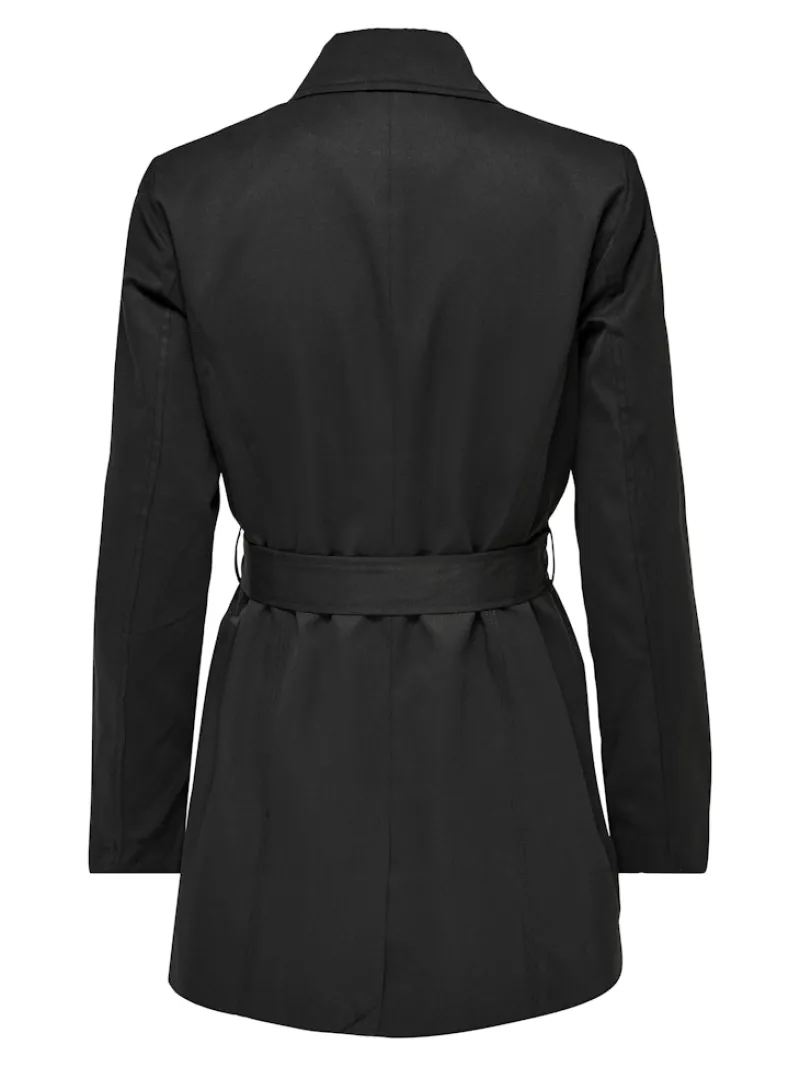 Only Jacken*ONLVALERIE TRENCHCOAT OTW NOOS Black