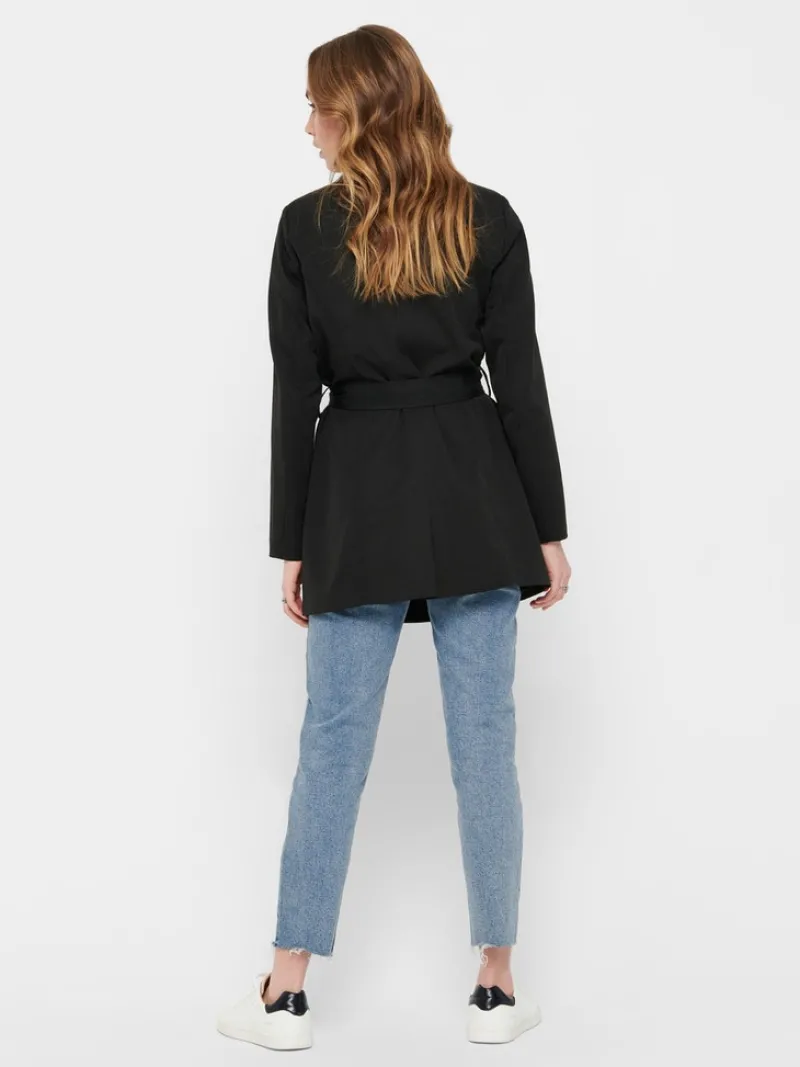 Only Jacken*ONLVALERIE TRENCHCOAT OTW NOOS Black
