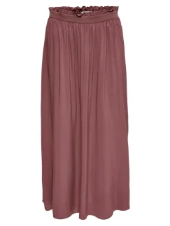 Only Röcke*ONLVENEDIG LIFE LONG SKIRT WVN NOOS rose brown