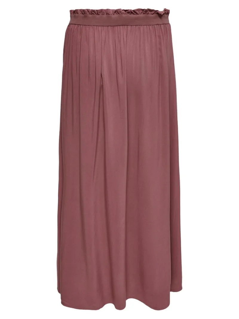 Only Röcke*ONLVENEDIG LIFE LONG SKIRT WVN NOOS rose brown