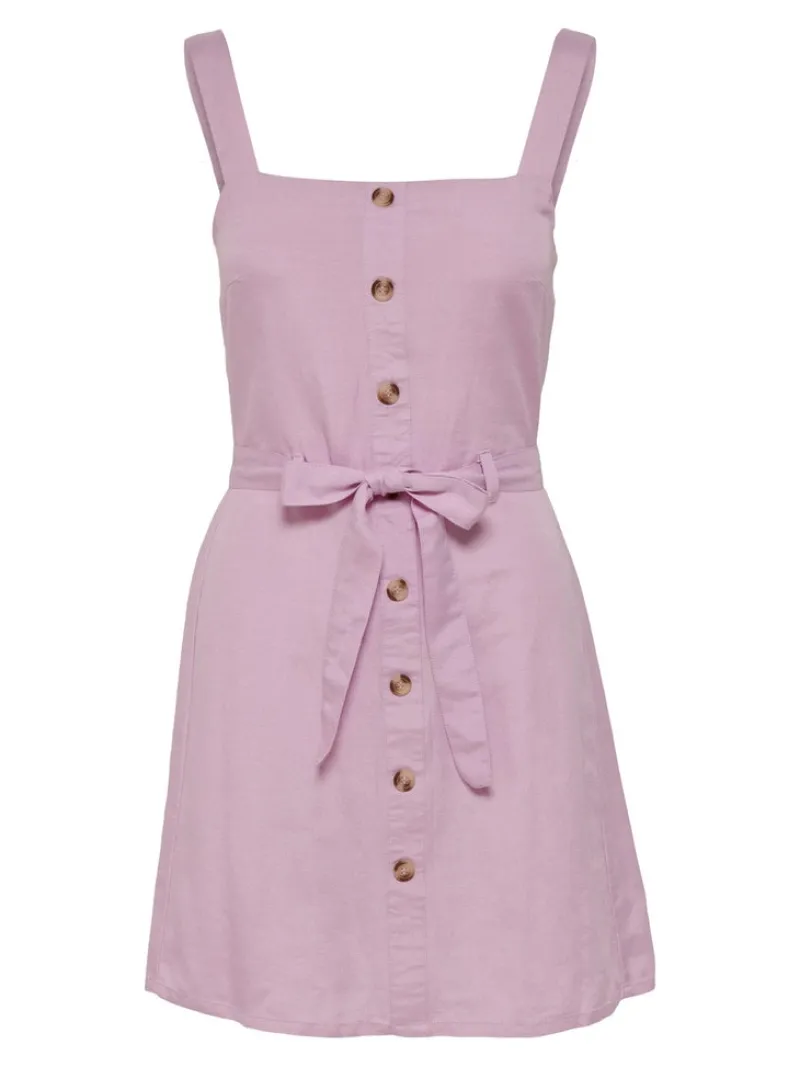 Only Kleider*ONLVIVA LIFE STRAP SHORT BUT DRESS PNT orchid bouquet
