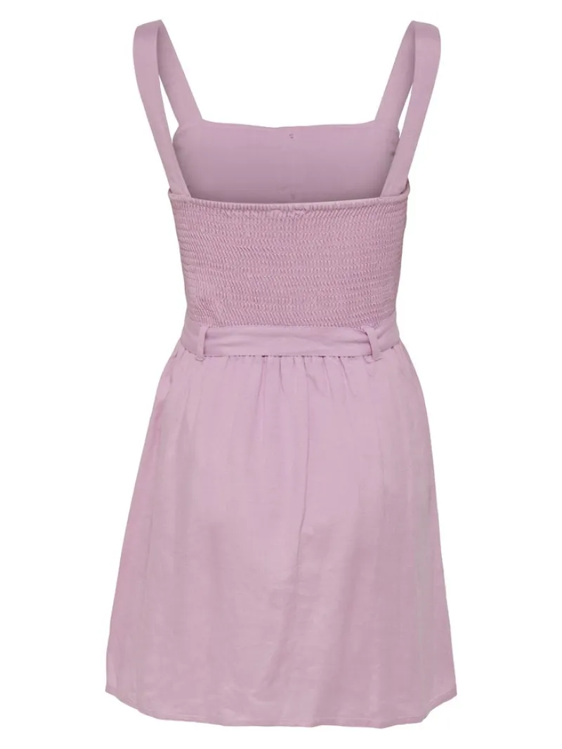 Only Kleider*ONLVIVA LIFE STRAP SHORT BUT DRESS PNT orchid bouquet