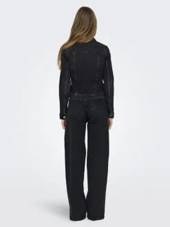 Only Jacken*ONLWONDER DNM JACKET NOOS Washed Black