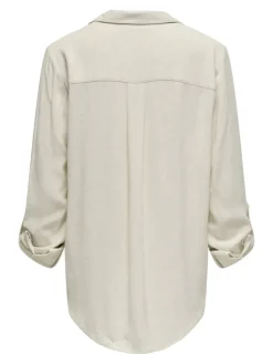 Only Blusen*ASMIN-SIESTA LS LI BL SHIRT PNT NOOS moonbeam