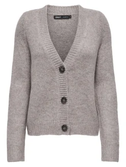 Only Pullover & Sweatshirts*ONLZOEY L/S REGULAR CARDIGAN KNT NOOS woodsmoke