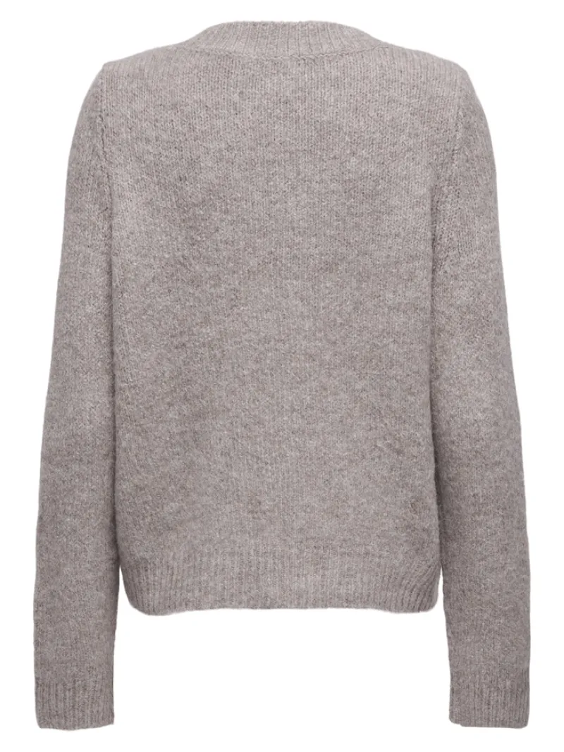 Only Pullover & Sweatshirts*ONLZOEY L/S REGULAR CARDIGAN KNT NOOS woodsmoke