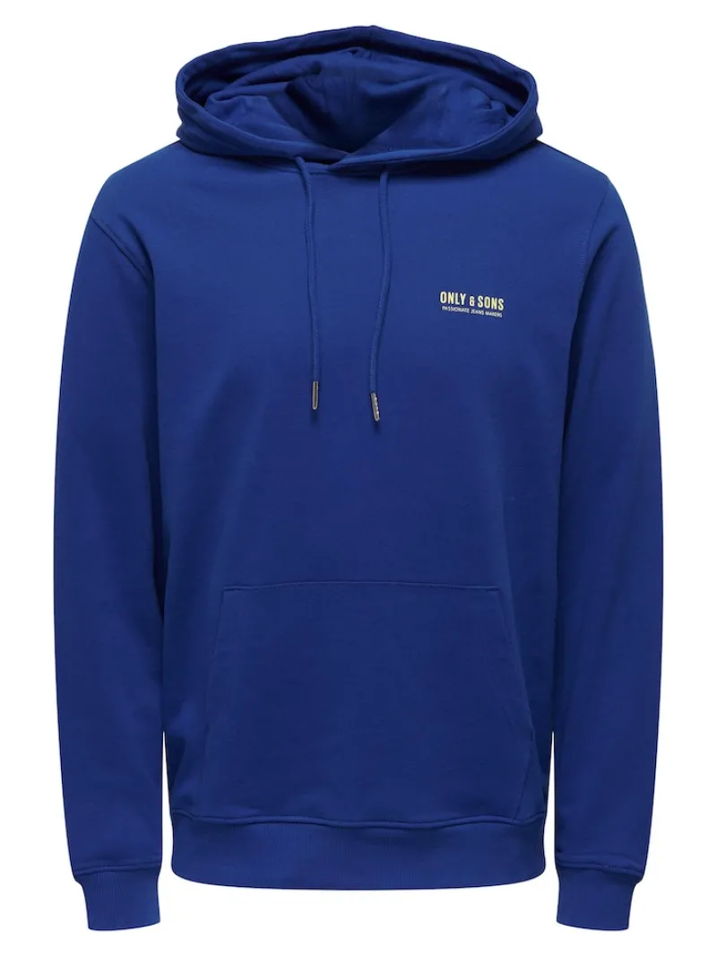 Only & Sons Pullover & Sweatshirts*ONSALBERTO NEW LOGO HOODIE SWEAT Sodalite Blue