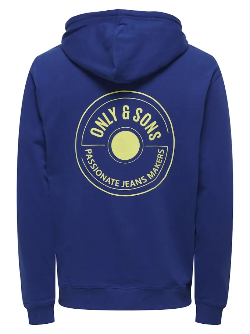 Only & Sons Pullover & Sweatshirts*ONSALBERTO NEW LOGO HOODIE SWEAT Sodalite Blue