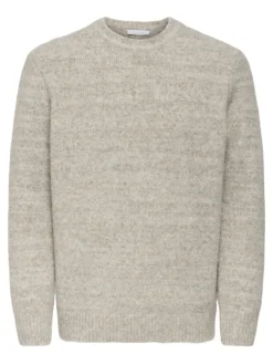 Only & Sons Pullover & Sweatshirts*ONSBAY REG LS CREW KNIT turtledove