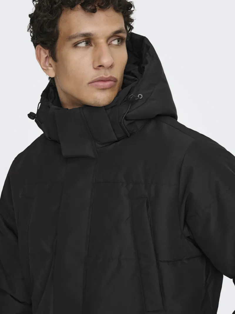 Only & Sons Jacken*ONSCAM PARKA OTW NOOS Black