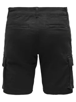 Only & Sons Shorts*ONSCAM STAGE CARGO SHORTS 6689 LIFE NOOS Black