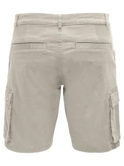 Only & Sons Shorts*ONSCAM STAGE CARGO SHORTS 6689 LIFE NOOS Silver Lining