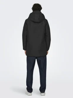 Only & Sons Jacken*ONSCARL LIFE PARKA OTW Black