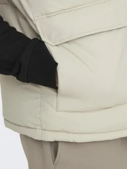 Only & Sons Westen*ONSCARL LIFE QUILTED VEST OTW Silver Lining