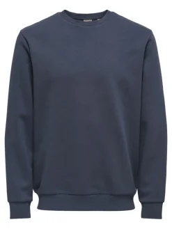 Only & Sons Pullover & Sweatshirts*ONSCERES CREW NECK NOOS Blue Nights