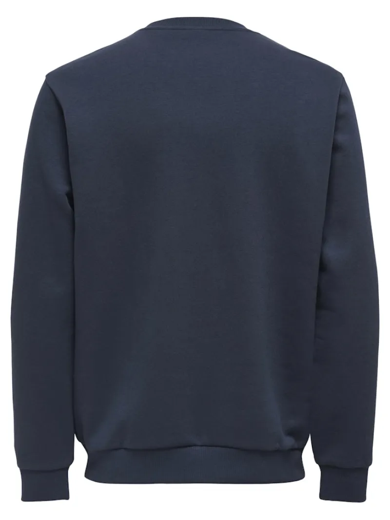 Only & Sons Pullover & Sweatshirts*ONSCERES CREW NECK NOOS Blue Nights