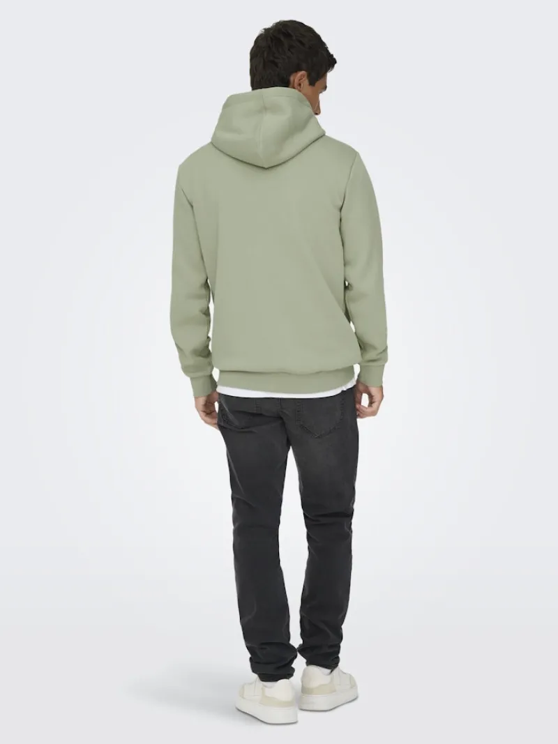 Only & Sons Pullover & Sweatshirts*ONSCERES HOODIE SWEAT NOOS iceberg green