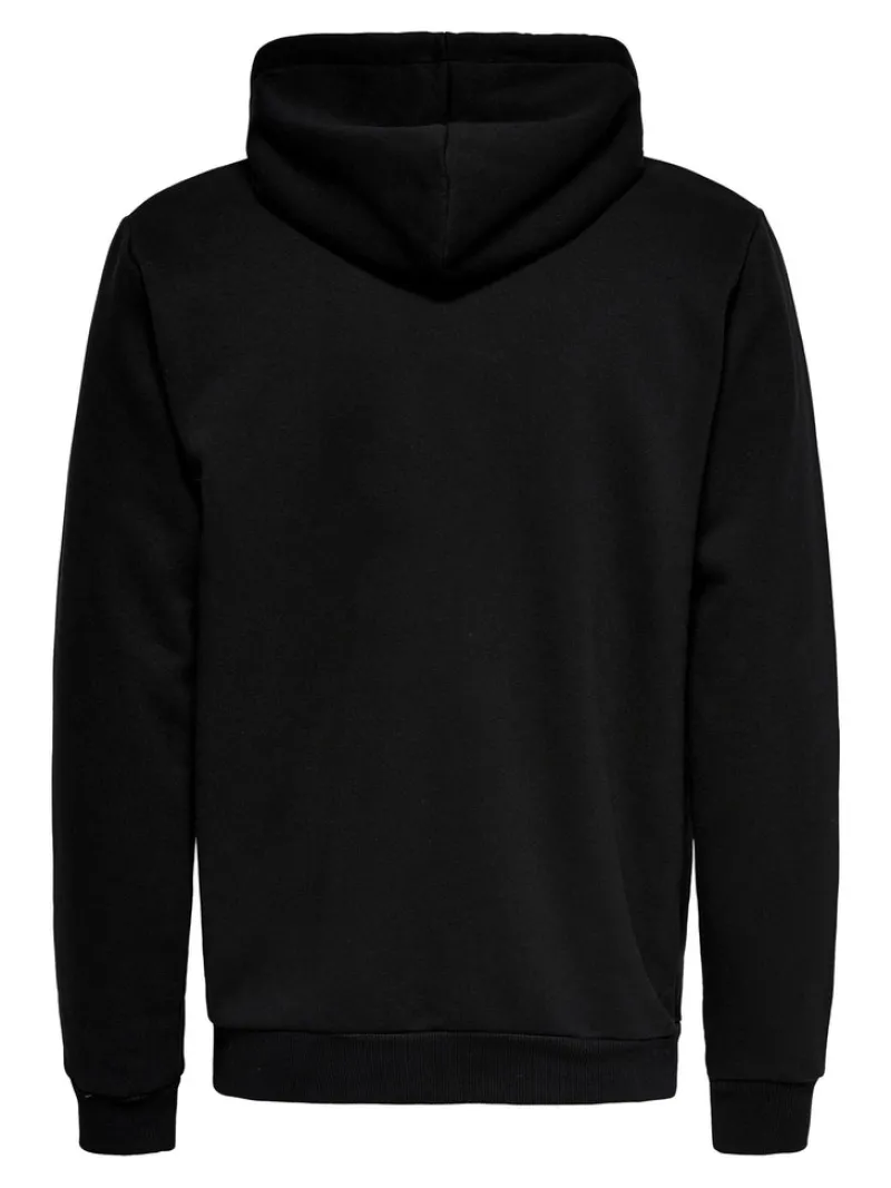 Only & Sons Pullover & Sweatshirts*ONSCERES ZIP THR. HOODIE SWEAT NOOS Black