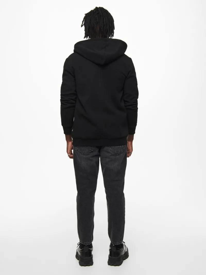 Only & Sons Pullover & Sweatshirts*ONSCERES ZIP THR. HOODIE SWEAT NOOS Black