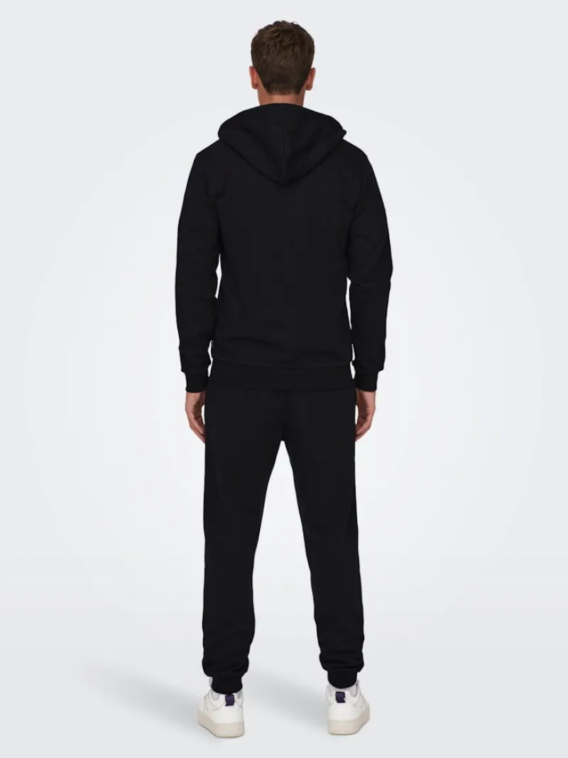 Only & Sons Pullover & Sweatshirts*ONSCERES ZIP THR. HOODIE SWEAT NOOS Black
