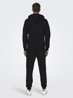 Only & Sons Pullover & Sweatshirts*ONSCERES ZIP THR. HOODIE SWEAT NOOS Black