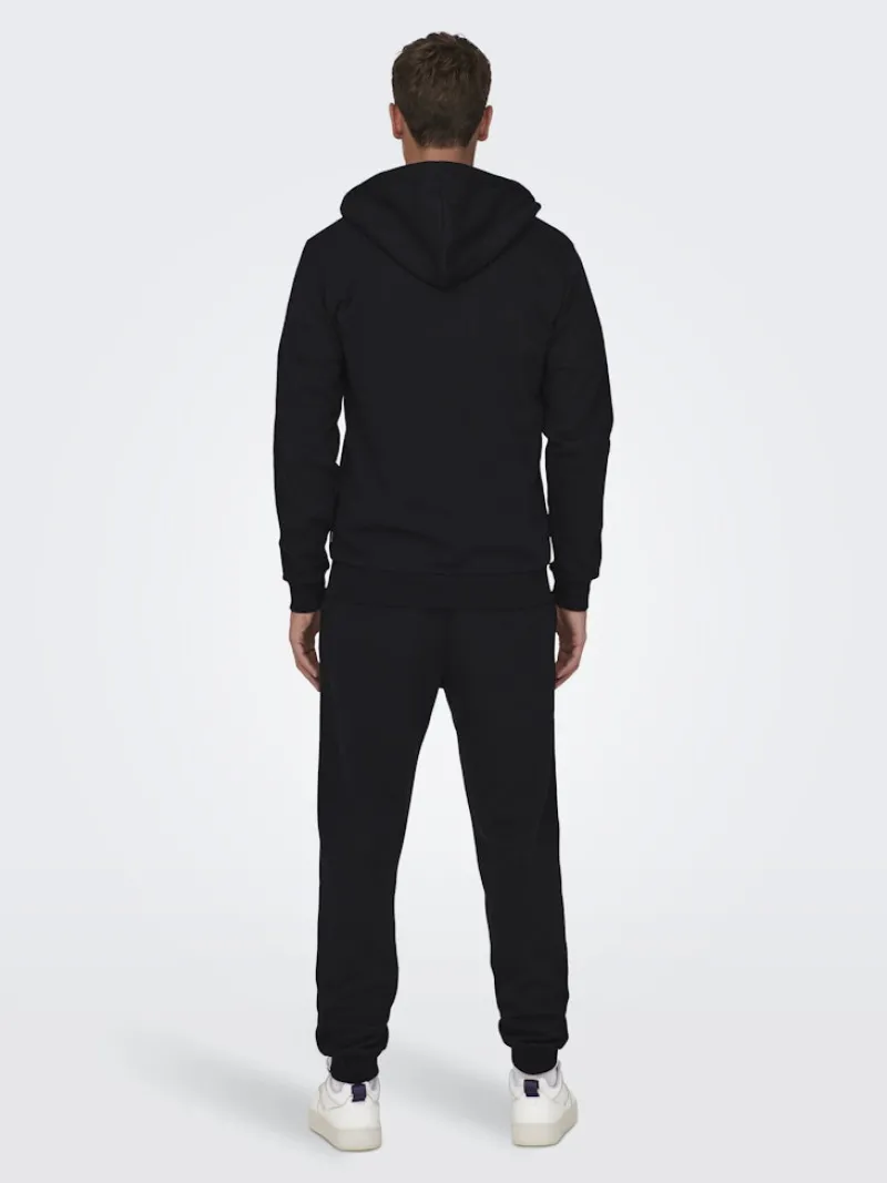 Only & Sons Pullover & Sweatshirts*ONSCERES ZIP THR. HOODIE SWEAT NOOS Black