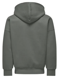 Only & Sons Pullover & Sweatshirts*ONSDAN LIFE RLX HEAVY ZIP HOODIE NOOS Castor Gray