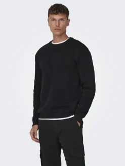 Only & Sons Hosen|Big Boys*ONSDEAN LIFE TAP CARGO 0032 PANT NOOS Black