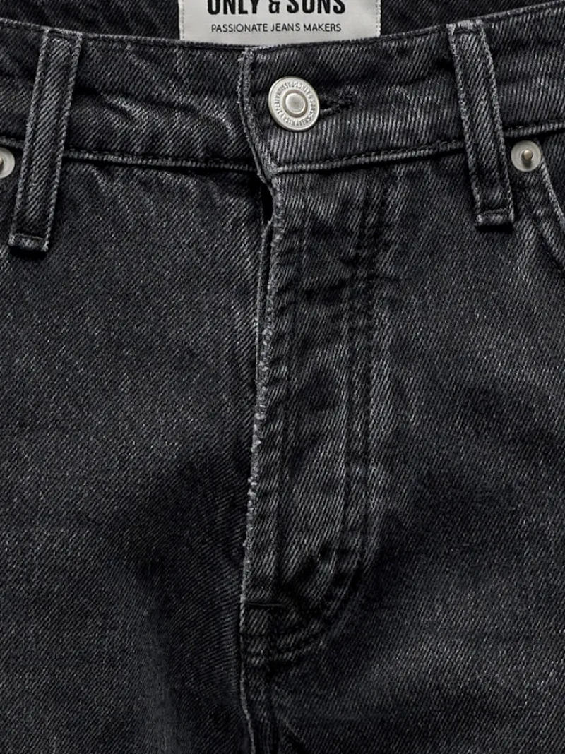Only & Sons Jeans|Big Boys*ONSEDGE STRAIGHT BLACK 6985 TAI DNM NOOS Black Denim