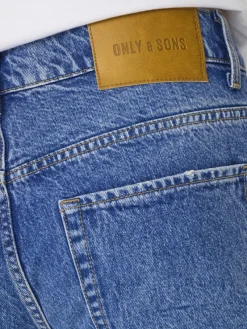 Only & Sons Jeans|Big Boys*ONSEDGE STRAIGHT BROMO 0017 DOT DNM NOOS Special Bright Blue Denim