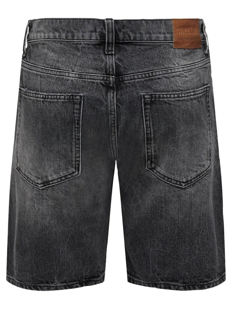 Only & Sons Shorts*ONSEDGE 5796 SHORTS Washed Black