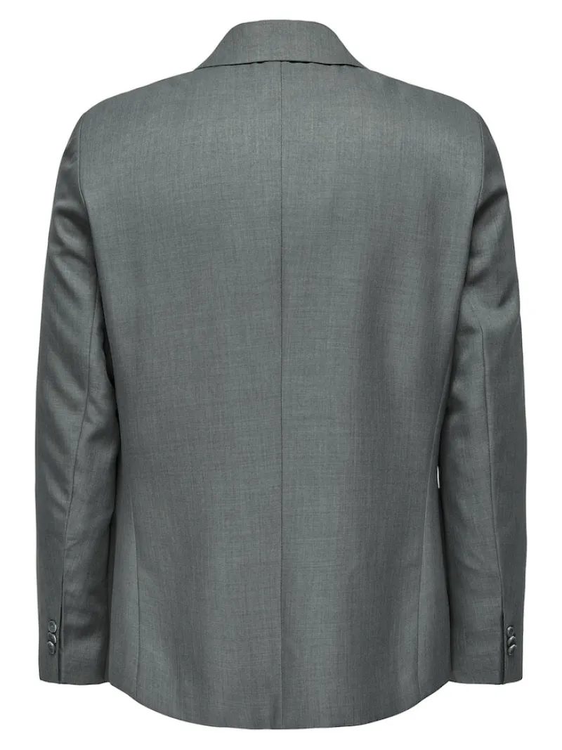 Only & Sons Sakkos|Jacken*ONSEVE SLIM 2BTN 0052 BLAZER Medium Grey Melange