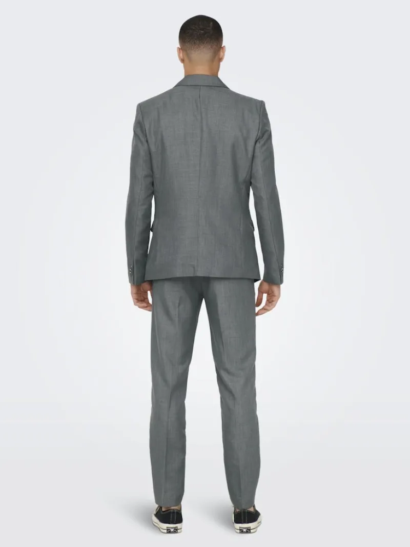 Only & Sons Sakkos|Jacken*ONSEVE SLIM 2BTN 0052 BLAZER Medium Grey Melange