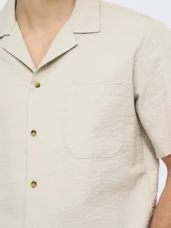 Only & Sons Hemden*ONSEYE RESORT SEERS 0009 SHIRT NOOS Silver Lining