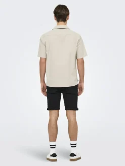 Only & Sons Hemden*ONSEYE RESORT SEERS 0009 SHIRT NOOS Silver Lining