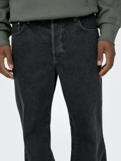 Only & Sons Jeans|Big Boys*ONSFADE LOOSE WB 6778 TAI DNM NOOS Washed Black