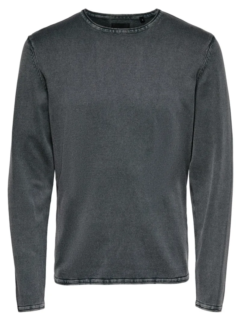 Only & Sons Pullover & Sweatshirts*ONSGARSON 12 WASH CREW KNIT ombre blue