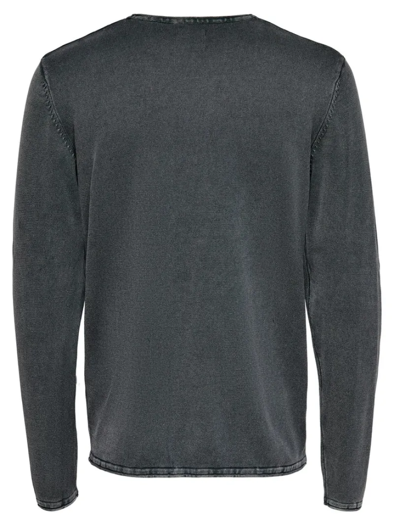 Only & Sons Pullover & Sweatshirts*ONSGARSON 12 WASH CREW KNIT ombre blue