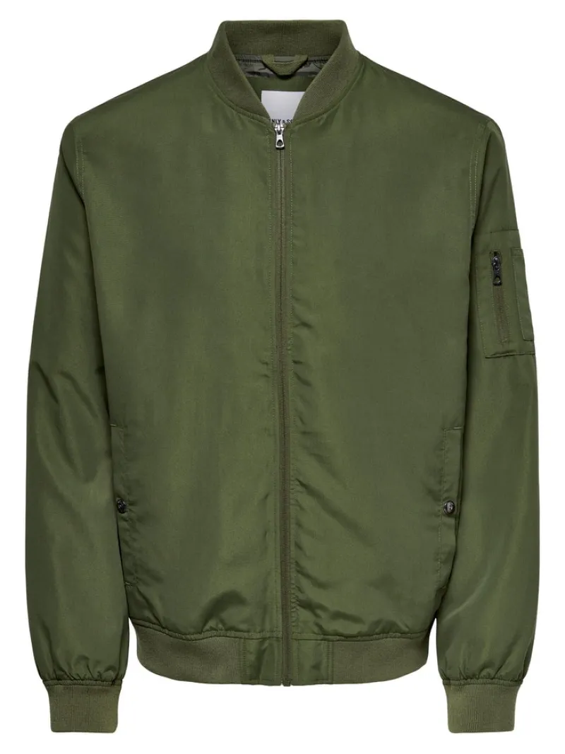 Only & Sons Jacken*ONSJACK BOMBER NOOS OTW Olive Night