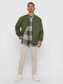 Only & Sons Jacken*ONSJACK BOMBER NOOS OTW Olive Night