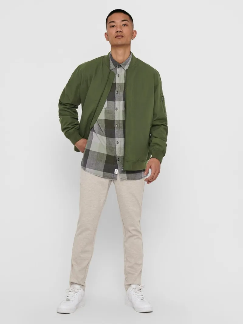Only & Sons Jacken*ONSJACK BOMBER NOOS OTW Olive Night