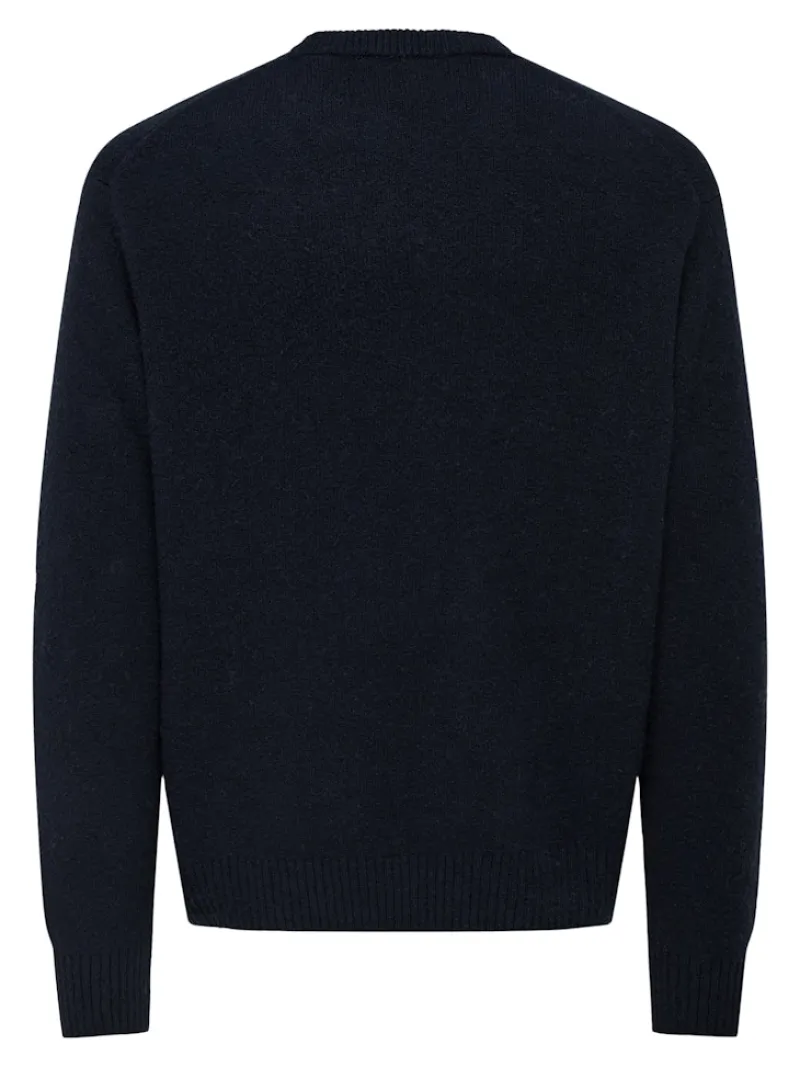 Only & Sons Pullover & Sweatshirts*ONSJAMES RLX CREW KNIT NOOS Dark Sapphire