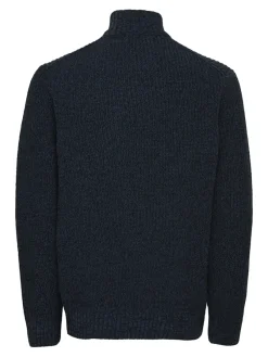 Only & Sons Pullover & Sweatshirts*ONSJOIN REG LS HIGH NECK KNIT CAMP Dark Sapphire