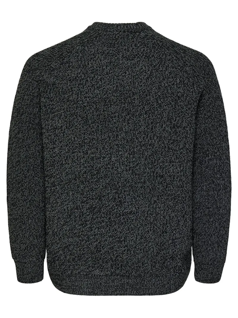 Only & Sons Pullover & Sweatshirts*ONSJOIN RLX LS RAGLAN KNIT Black