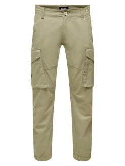 Only & Sons Hosen*ONSKIM LIFE CARGO PK 0490 Silver Sage