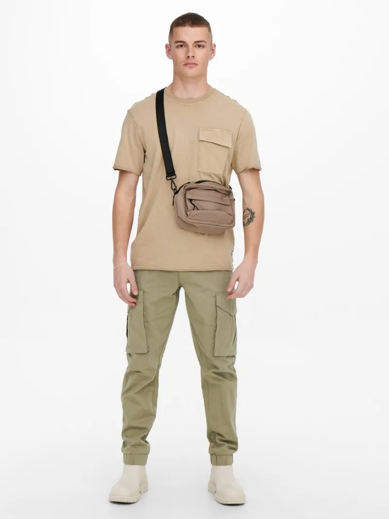 Only & Sons Hosen*ONSKIM LIFE CARGO PK 0490 Silver Sage