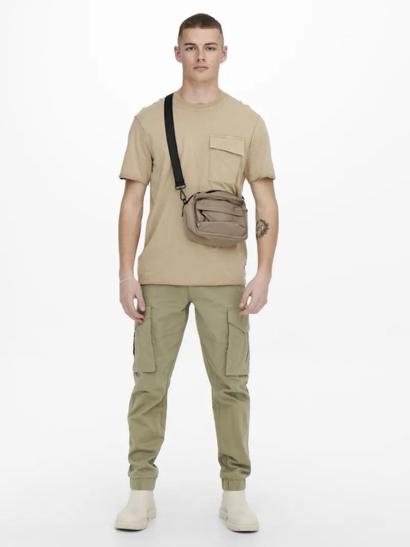 Only & Sons Hosen*ONSKIM LIFE CARGO PK 0490 Silver Sage