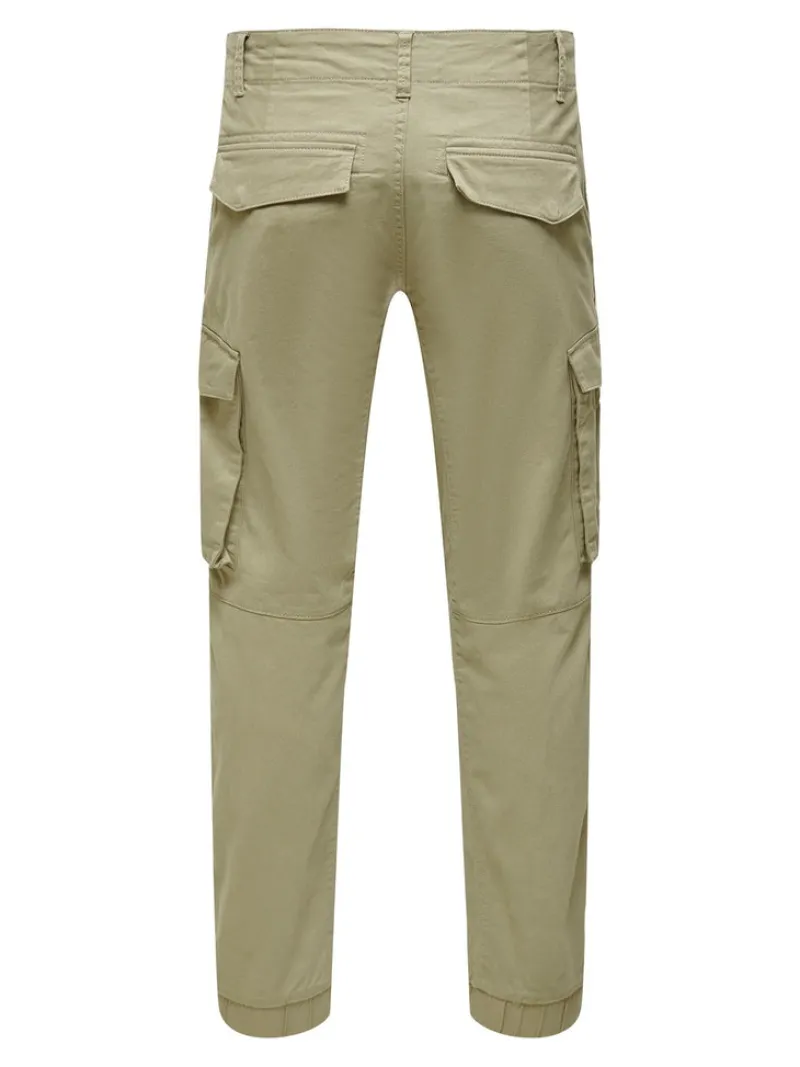 Only & Sons Hosen*ONSKIM LIFE CARGO PK 0490 Silver Sage